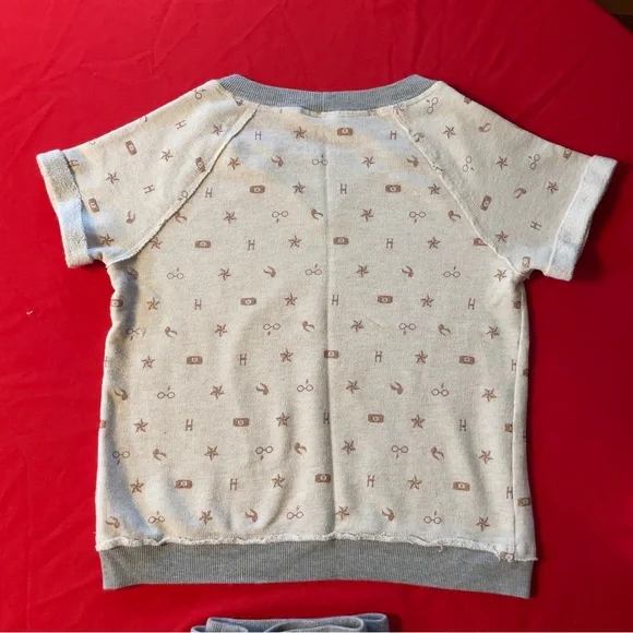 Warner Bros. Harry Potter Gray Kids Pajamas set size M FREE SHIPPING - Picture 10 of 10